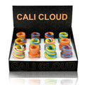 14mm Color Disc Shaped Design Bowls  (12 Pcs / $5.50 ea.)