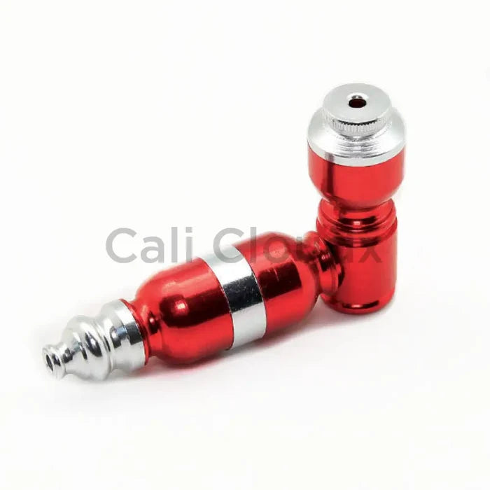 3 Chamber Style Metal Pipe W/ Cap (6Pcs / $3 Ea.)
