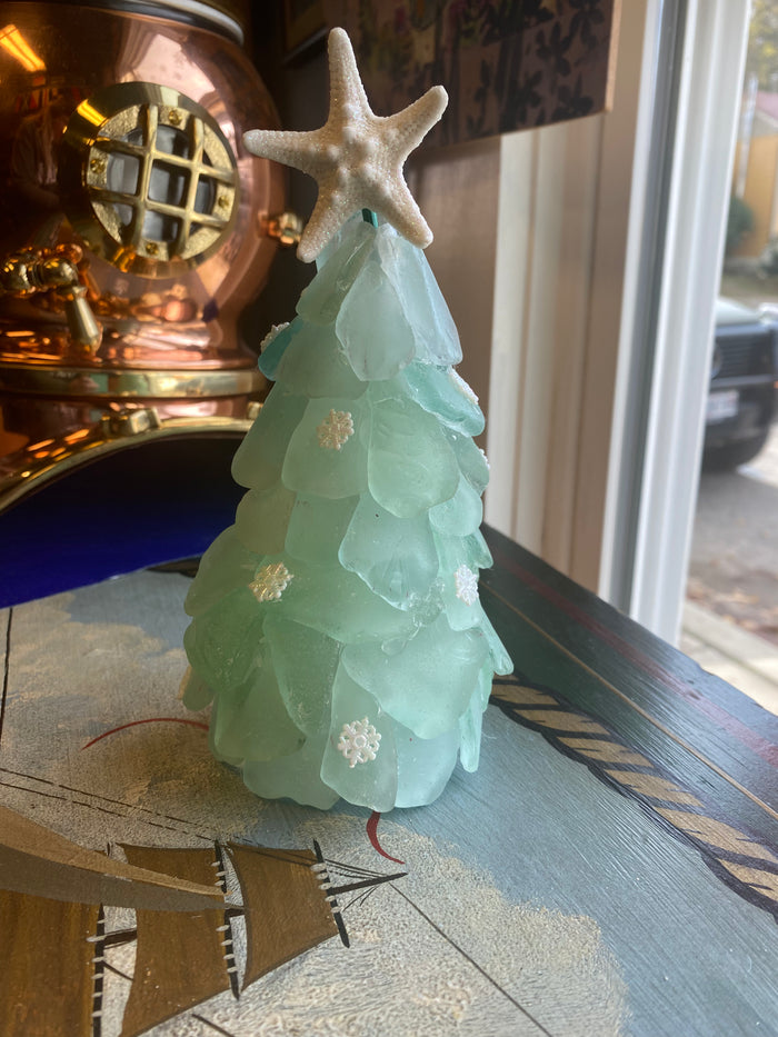 Coca Cola Glass Christmas Trees - Annapolis Maritime Antiques