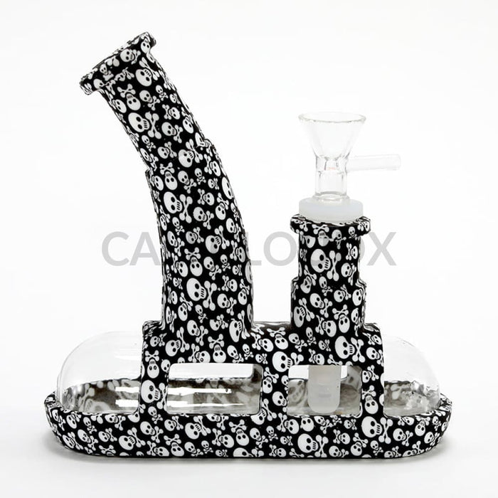 Steam Boat Silicone Waterpipe-Printed