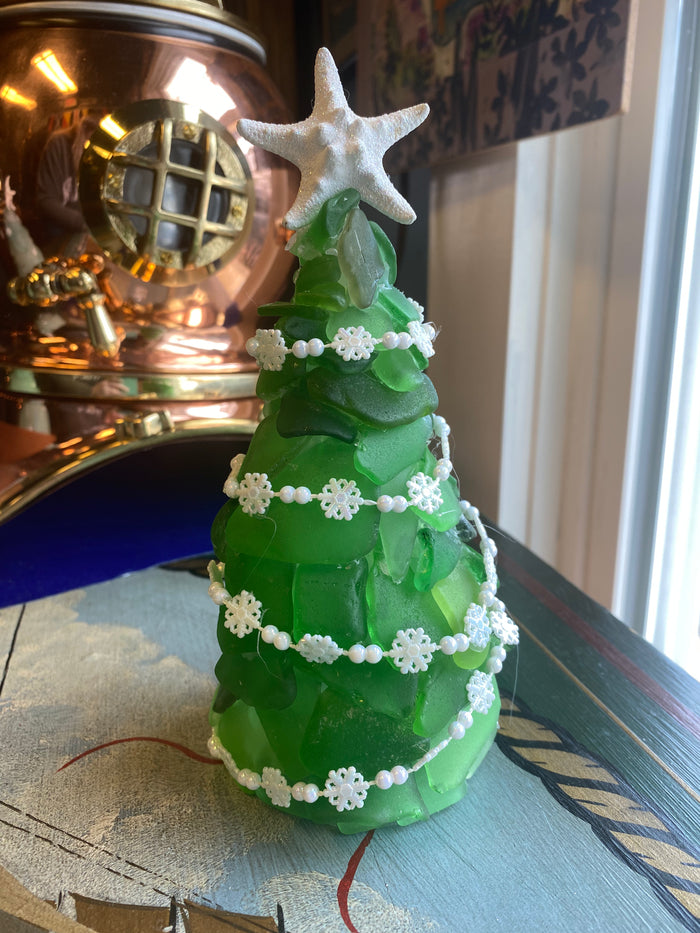 Coca Cola Glass Christmas Trees - Annapolis Maritime Antiques