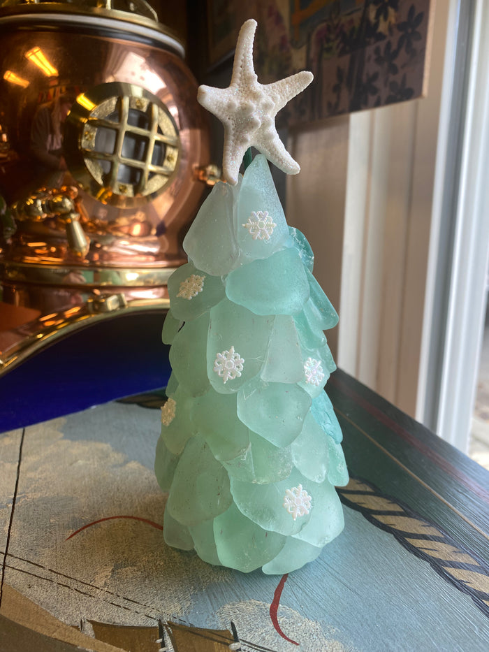 Coca Cola Glass Christmas Trees - Annapolis Maritime Antiques