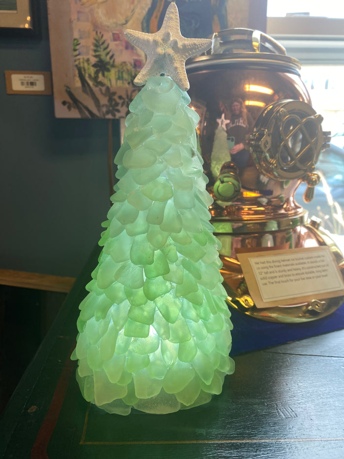 Coca Cola Glass Christmas Trees - Annapolis Maritime Antiques