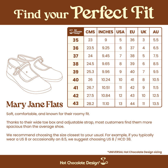 Abyss Women's Mary Jane Flats