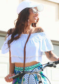 Acacia Off Shoulder Crop Top