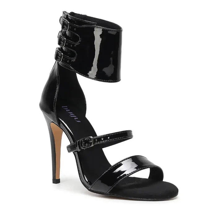 Amante  black vegan materials Latin dance shoes