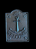 Anchor Welcome Sign - Annapolis Maritime Antiques