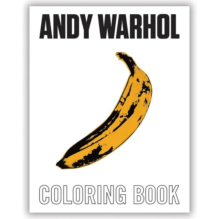 Andy Warhol colouring book