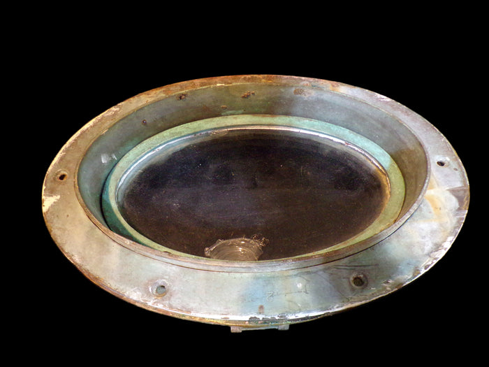 Authentic Salvaged Ship's Porthole Window - Annapolis Maritime Antiques