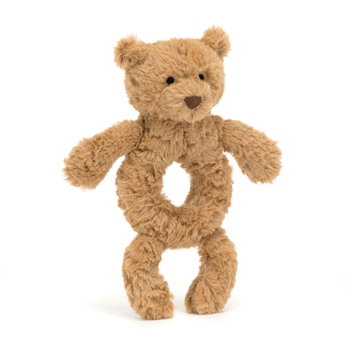 Bartholomew bear ring rattle