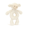 Bashful Lamb ring rattle
