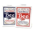 Bee 1001770 2 Deck Jumbo Playing Cards Red And Blue, 2-Pack, Red And Blue