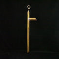 Solid brass antique bilge pump