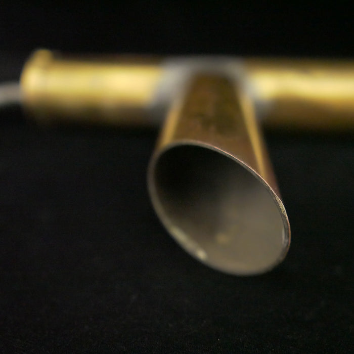 Solid brass antique bilge pump