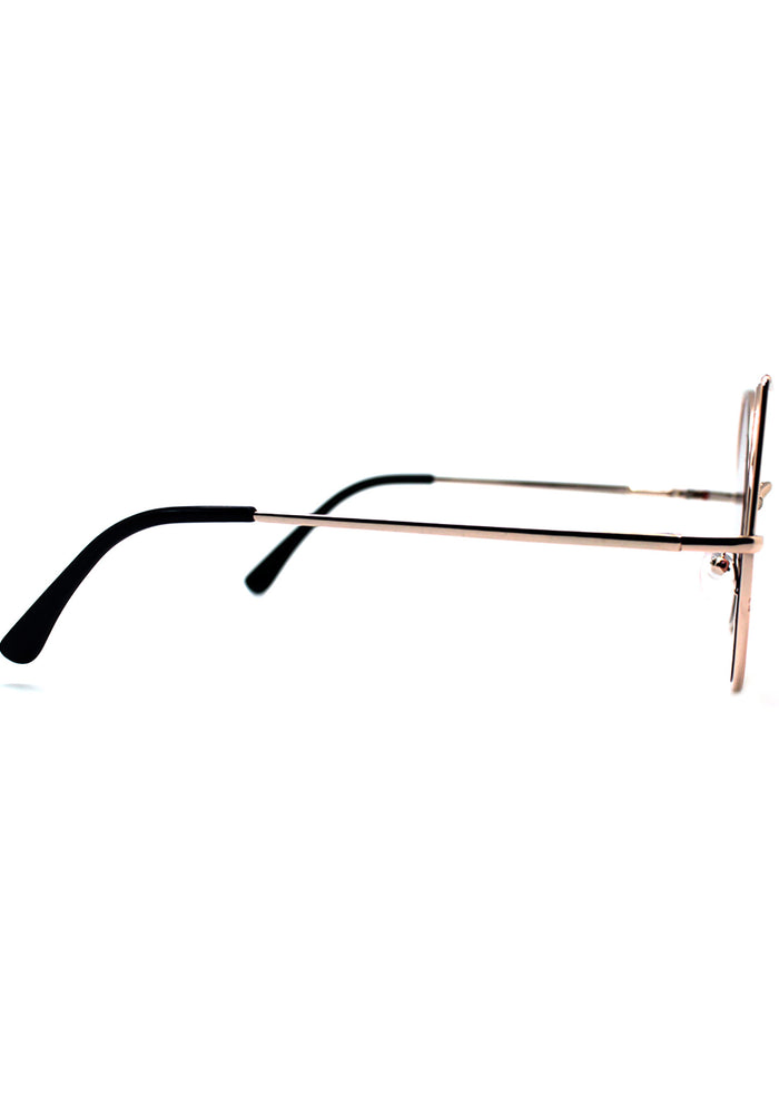 LASR Bite Me Fade Cat Eye Sunglasses — side view