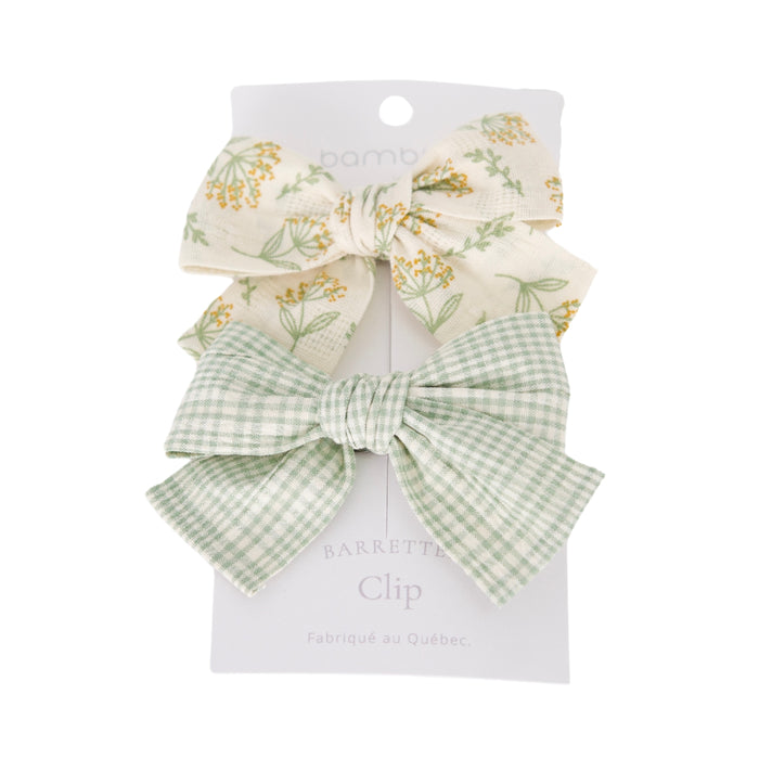 Bow Hair Clips