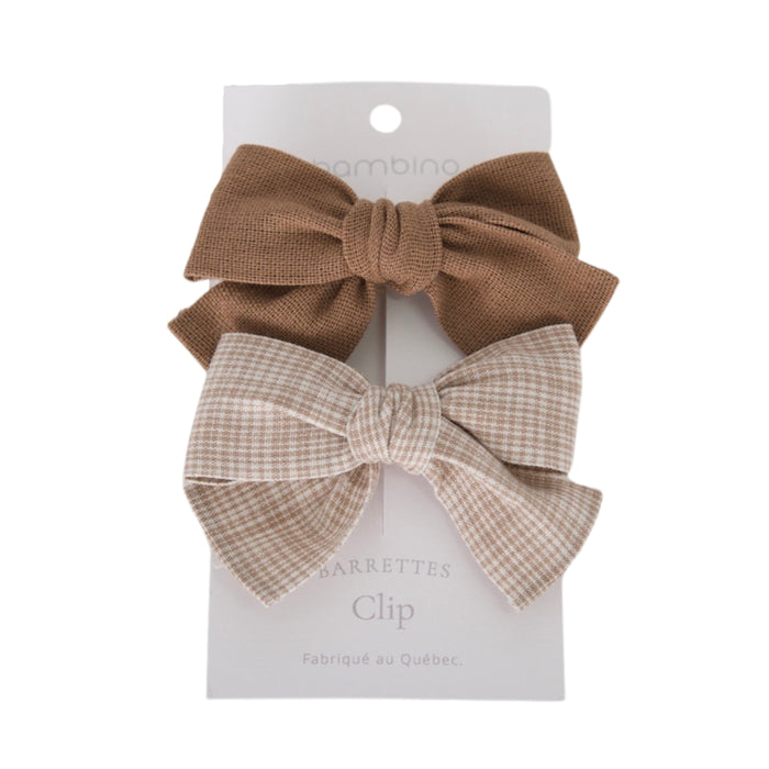 Bow Hair Clips