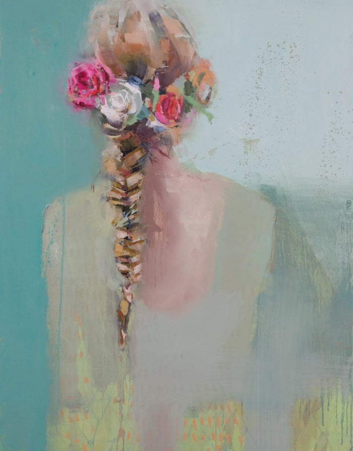 Braided painting Teil Duncan - Christenberry Collection