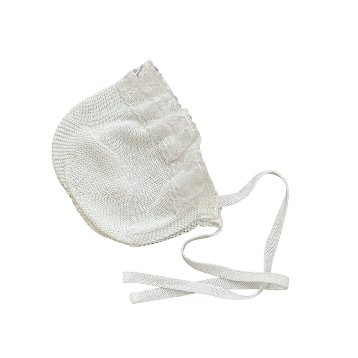 Briggita Luxe White 3-piece Knitted Set