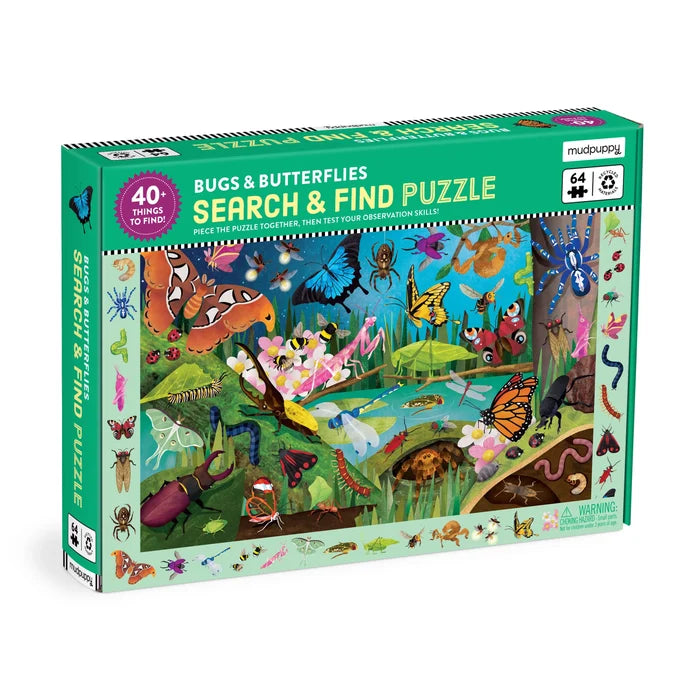Bugs Search and Find Puzzle