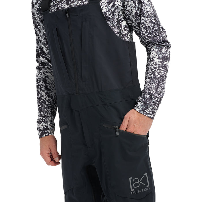 Burton Men's [ak] Freebird 3L Gore-Tex Stretch Bib Pant 2024 True Black