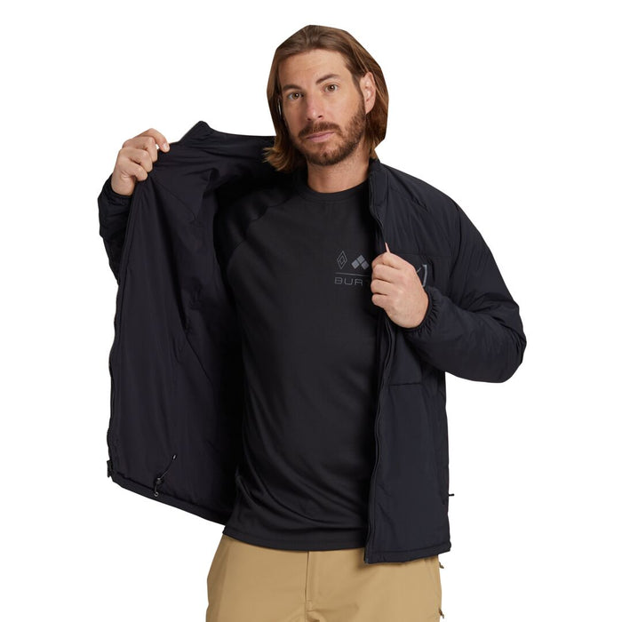 Burton Men's [ak] Helium Hooded Stretch Insulated Jacket 2024 True Black