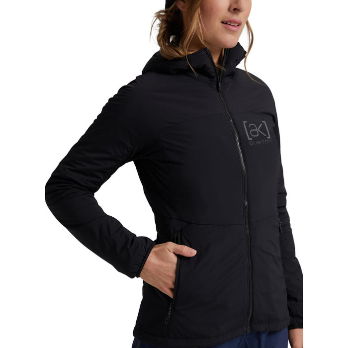 Burton Women's [ak] Helium Hooded Stretch Insulated Jacket 2024 True Black