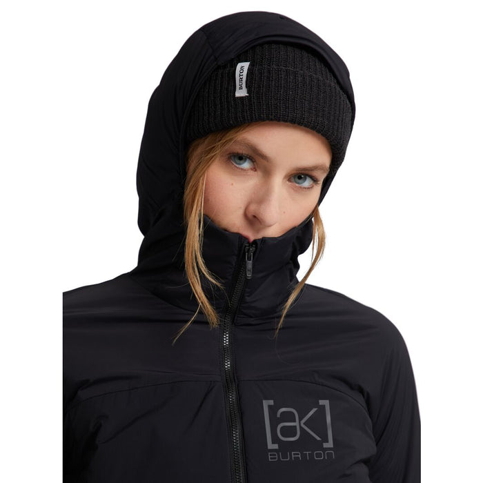 Burton Women's [ak] Helium Hooded Stretch Insulated Jacket 2024 True Black