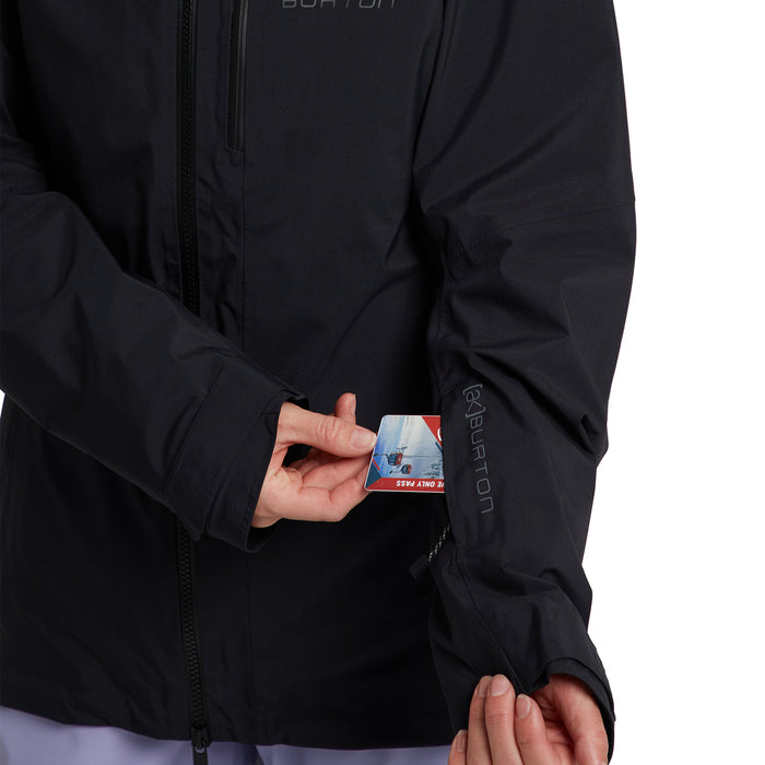 Burton Women's [ak] Upshift 2L Gore-Tex Jacket 2024 True Black