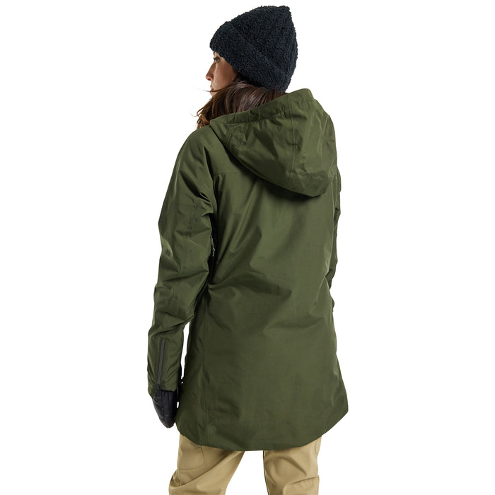 Burton Women's Pillowline 2L Gore-Tex Jacket 2024 Forest Night