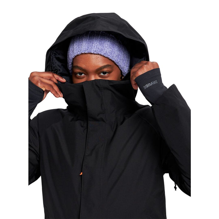Burton Women's Powline 2L Gore-Tex Insulated Jacket 2024 True Black