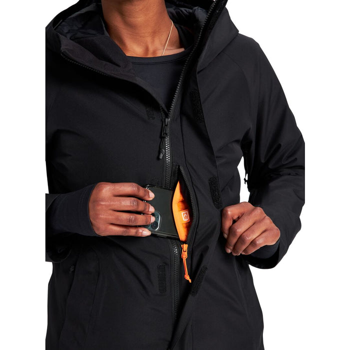 Burton Women's Powline 2L Gore-Tex Insulated Jacket 2024 True Black