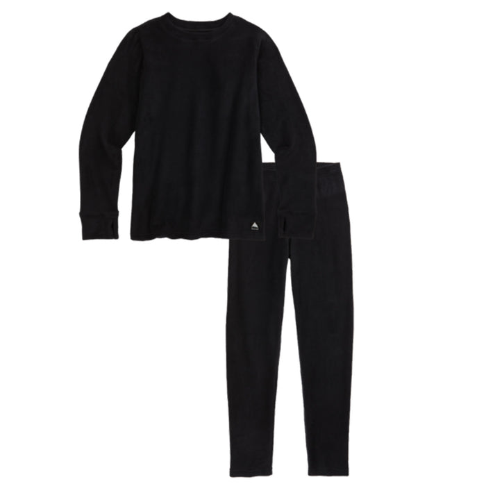 Burton Youth Fleece Base Layer Set True Black