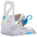 Burton Youth Grom Snowboard Bindings 2024 White