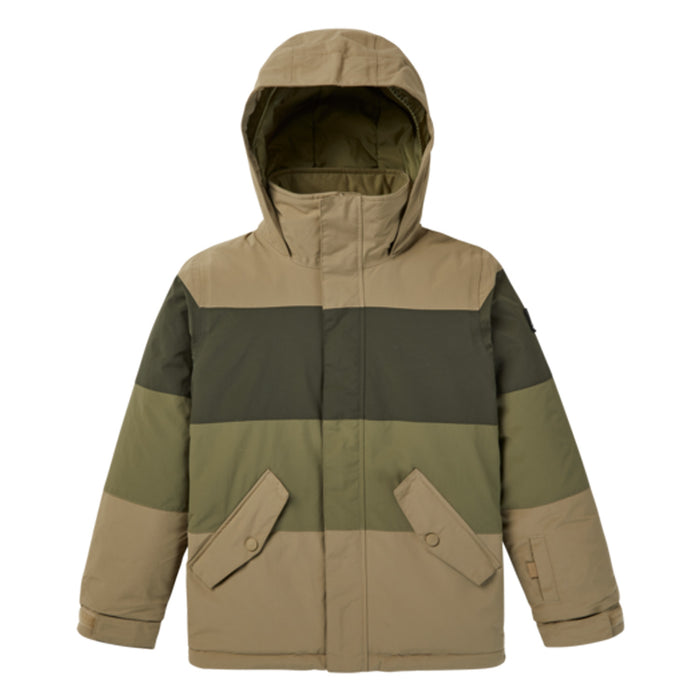 Burton Youth Symbol Jacket 2024 Kelp/Forest Night/Martini Olive