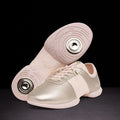 Champagne split-sole Fuego shoes