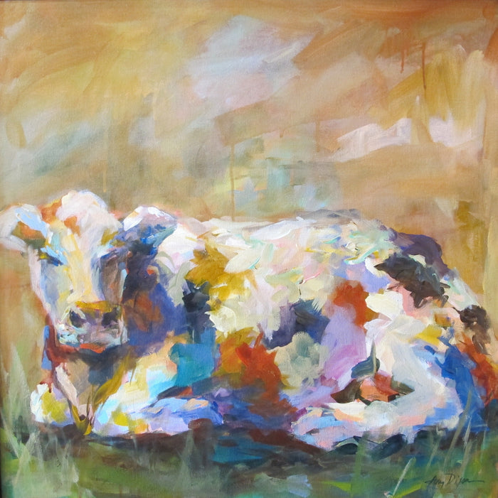 Chillin painting Amy Dixon - Christenberry Collection