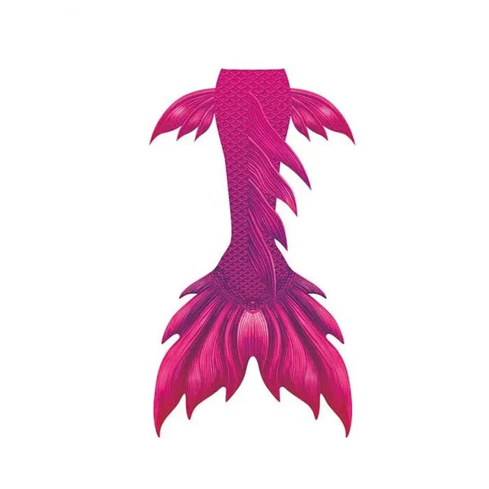 Shiny mermaid tails swimsuit by MANDOTOS INTERNATIONAL featuring a vibrant, skin-tight mermaid skin design for swimming and cosplay.