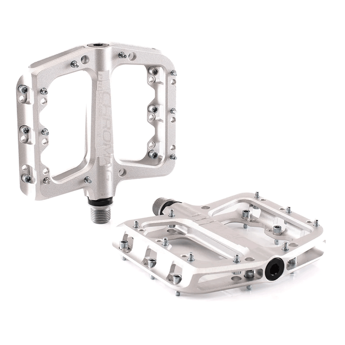 Chromag Pressure Pedals Silver - Comor - Go Play Outside