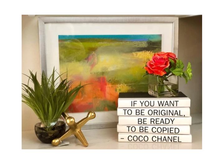 Coco Quote Set of 5 Decorative Books