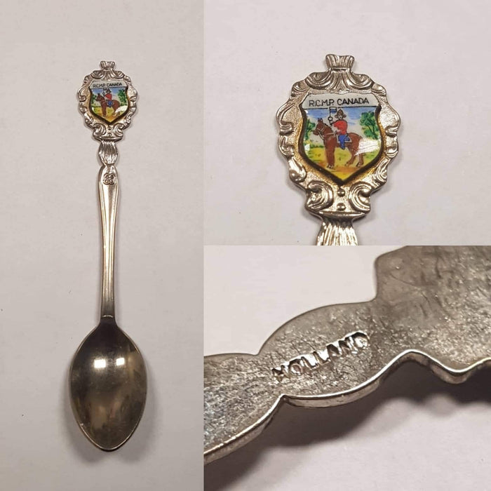 spoon rcmp canada gift shop travel souvenir collectible