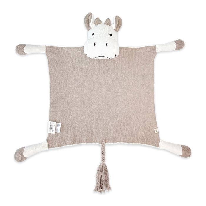 Cow - Organic Baby Lovey Security Blanket Cuddle Cloth