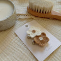 Crochet Floral Hair Clip