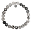 Defining Bracelet- Cleansing Bracelet with Rutilated Quartz Gemstones