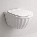 Designer Wall Hung WC White - Luxury Wall Hung Toilet Pakistan - Aqua Bath