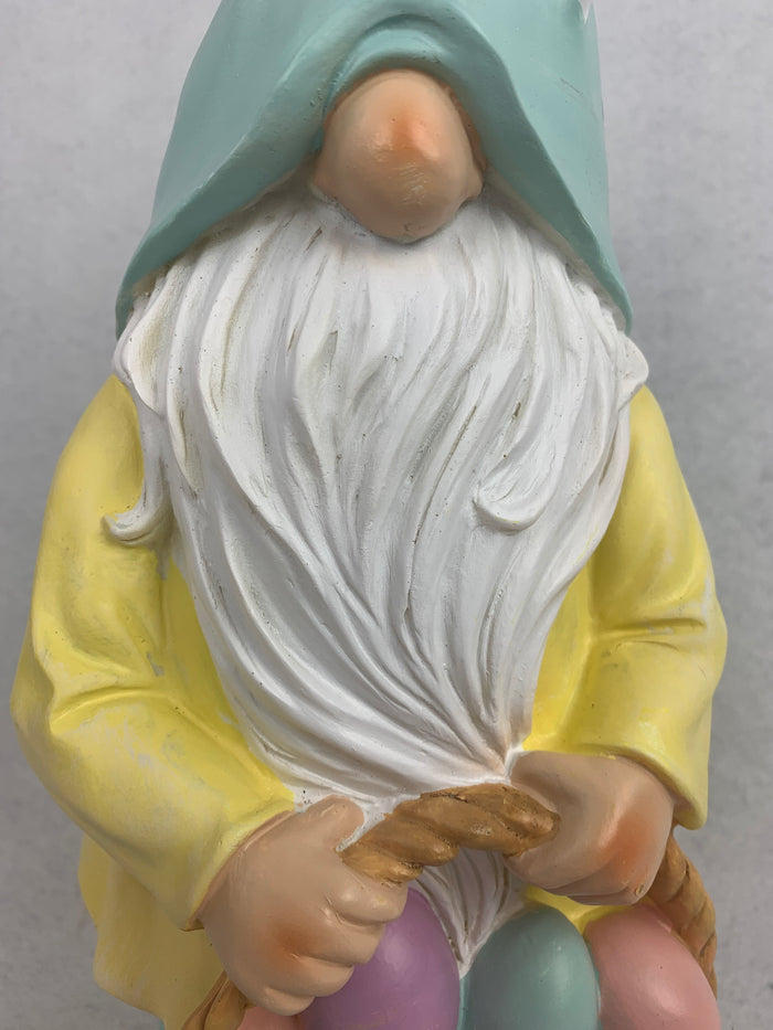 Easter X-Large Gnome Carrying Easter Egg Basket