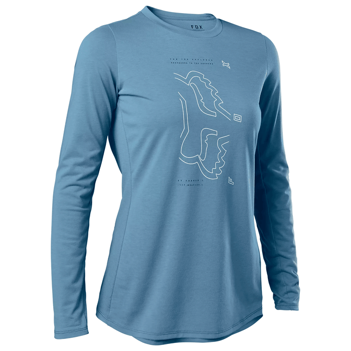 Fox Ranger DR Long Sleeve Jersey - Women - Comor - Go Play Outside