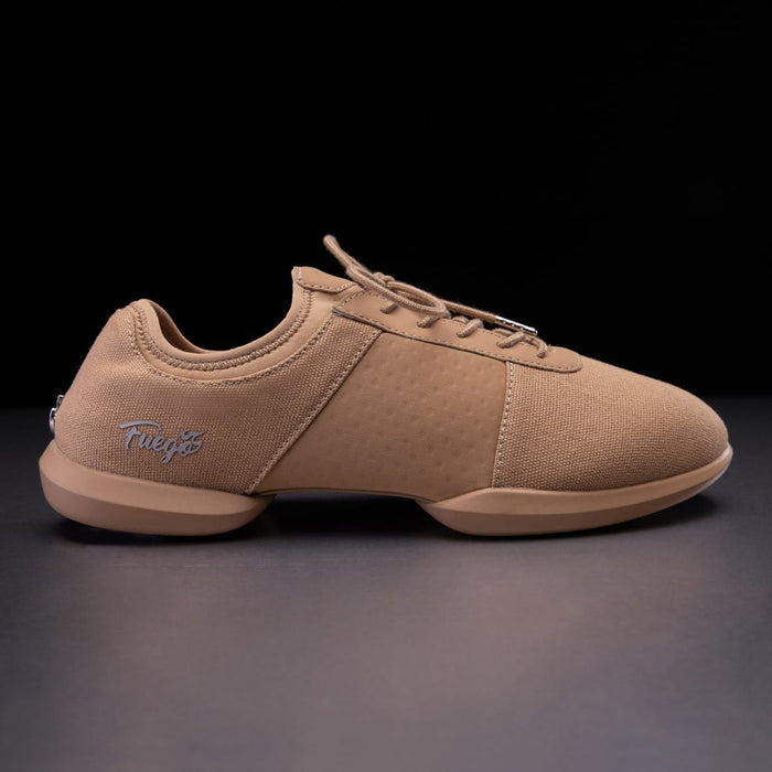 Fuego Dance Shoes - Split-Sole Latte