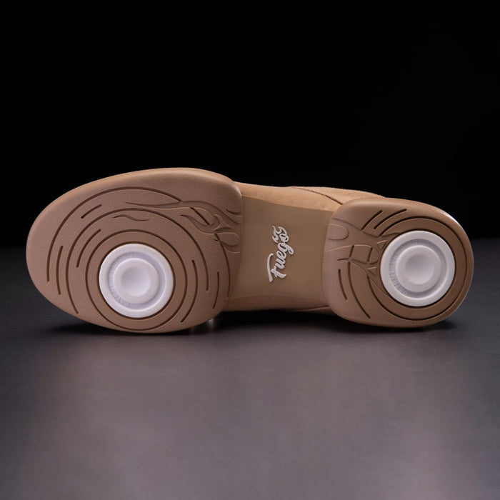 Fuego Dance Shoes - Split-Sole Latte