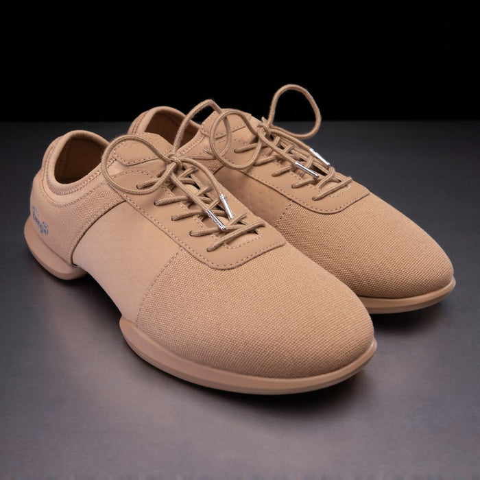 Fuego Dance Shoes - Split-Sole Latte